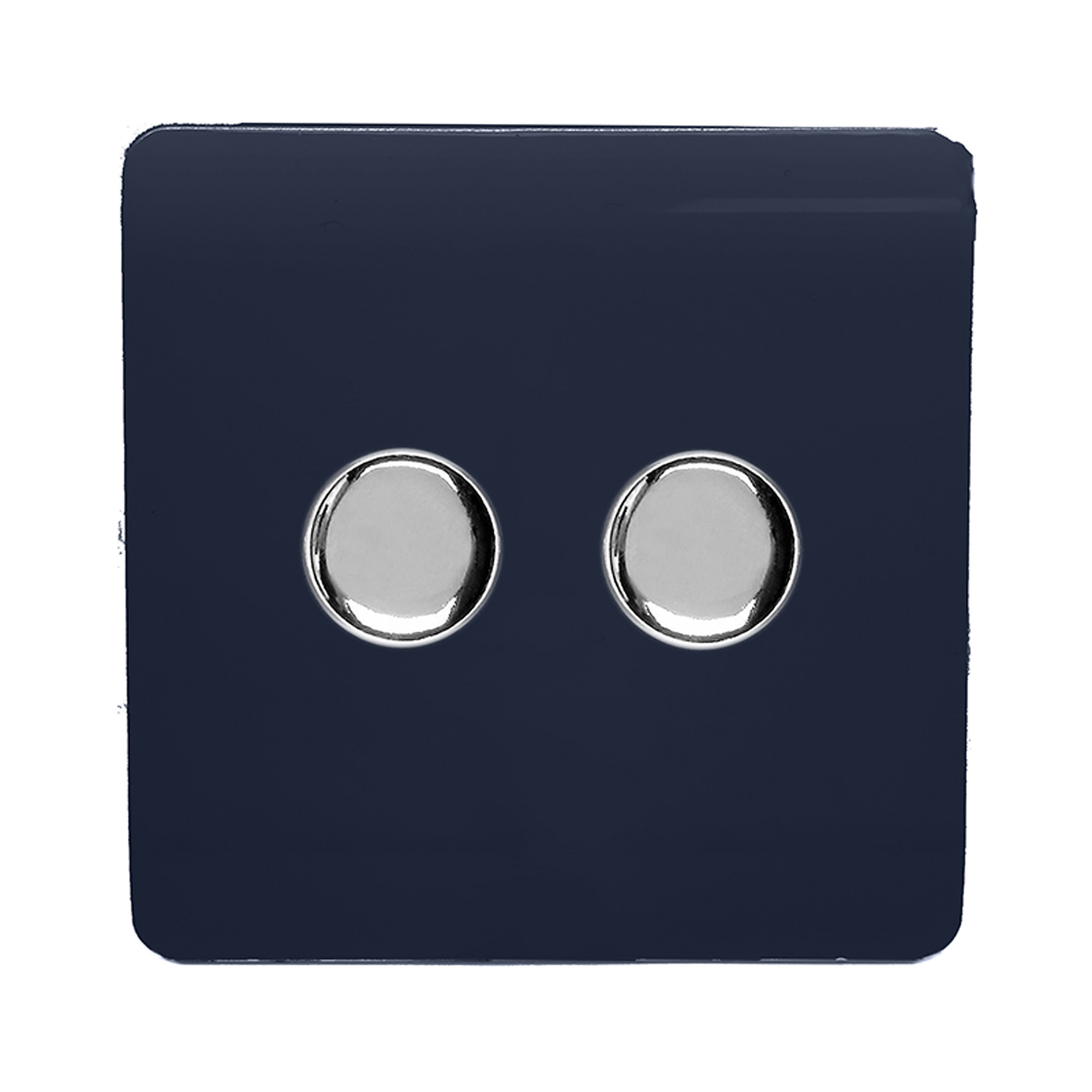 ART-2LDMNV  2 Gang 2 Way LED Dimmer Switch Navy Blue